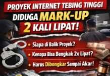 Dari Kabel Internet ke Dugaan Korupsi: Jejak Proyek yang Mengundang Tanda Tanya Dari Kabel Internet