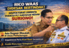 Desakan Menguat, Rico Waas Diminta Tegas Perintahkan Inspektorat Periksa Suriono Perintahkan Inspektorat Periksa Suriono