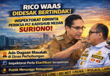 Desakan Menguat, Rico Waas Diminta Tegas Perintahkan Inspektorat Periksa Suriono Perintahkan Inspektorat Periksa Suriono